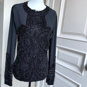 Emilio Pucci BNWT beaded evening top